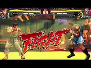 Street fighter 4 gameplay 1 part 1