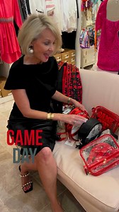 New clear bags and straps for Game Day!! | Ginger Howard Selections