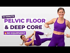 10-Min Deep Core & Pelvic Floor Workout | Postpartum Safe, No Equipment