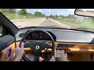 Ferrari Mondial test drive