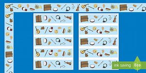 Music Display Borders