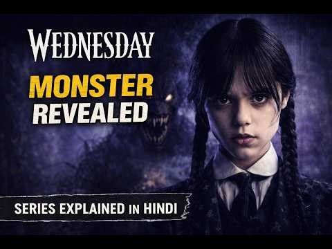 Wednesday Full Series Explained in Hindi Dark School Mystery Story