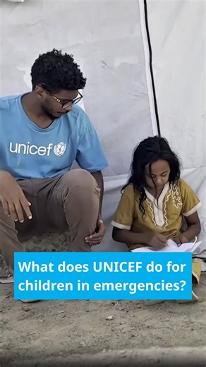In conflicts and disasters, children suffer first and suffer most. Watch this video to see how UNICEF delivers life-saving support in emergencies around the world #ForEveryChild. | UNICEF