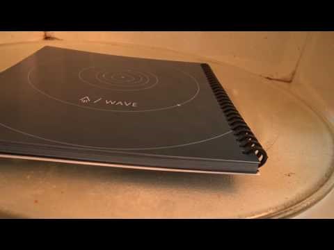 [4K] Let's Microwave the Rocketbook Wave Notebook! Does it work??