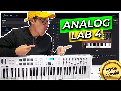 🔥 ARTURIA ANALOG LAB 4 | Tutorial in Spanish