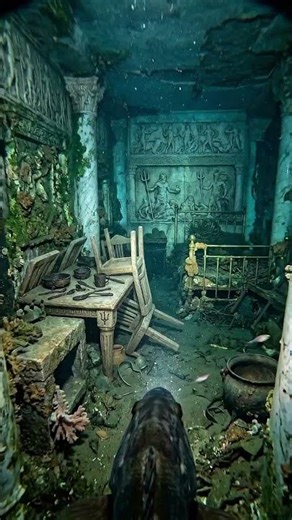 A Fish with a GoPro Found a the city of Atlantis at the Bottom of a Sea #gopropov #gopro