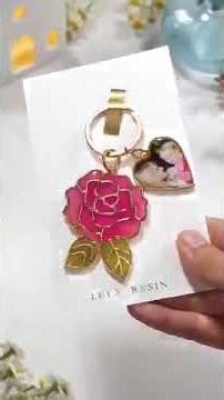 Let's Resin keychain making kit #letsresin # diy # giftideas # resinart