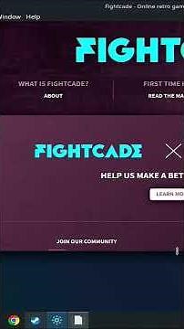 Fightcade 2 on Steam Deck