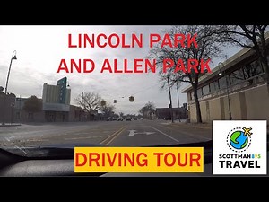 Driving with Scottman895: Lincoln Park and Allen Park Driving Tour