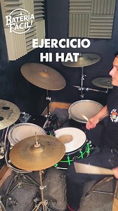 14K views · 270 reactions | Practicando  suelto tutorial de este ejercicio en el HH? #paradiddle #drumuniversity #drummer #drumtime #drumming #drums #drumclass #baterista #drumchops | Bateria facil | Facebook