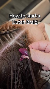 354K views · 3.3K reactions | How to start a Dutch Braid #BraidTutorial #LearnToBraid #KidsHairStyles #HassleFreeHair #dutchbraids #howtobraid | Bonnie Braids By Sarah | Facebook