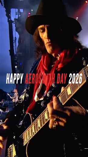 HAPPY AEROSMITH DAY 2026 🤘
