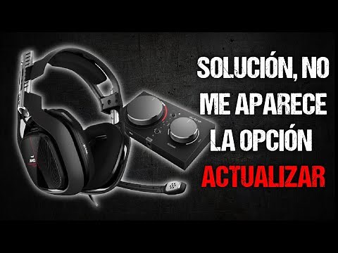 How to update your Astro A40s if the update option doesn't appear!