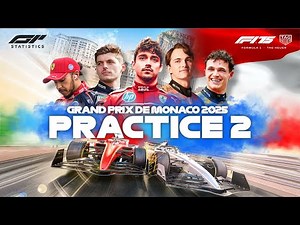LIVE F1 Practice 2 | Monaco GP 2025 Live Timing | Realtime Data