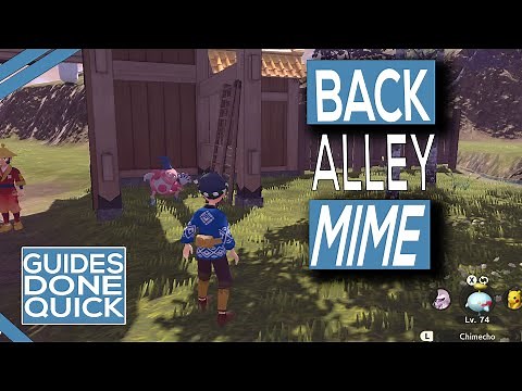 Pokemon Legends Arceus Back Alley Mr Mime Guide