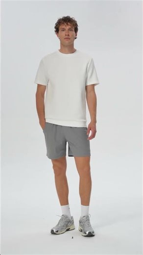 Fioboc Modal Blend Short Sleeve Tee Shoulder Stitch