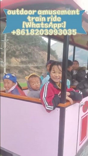 outdoor amusement park train for sale