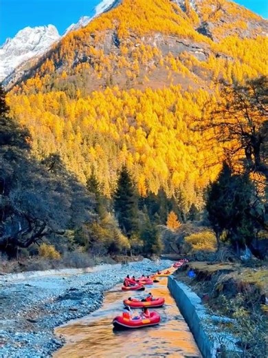 🍁 Exploring Siguniang Mountain – Shuangqiaogou | The Perfect Autumn Escape #chinatravel