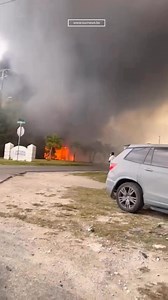FIRE UPDATE: Footage coming into Our News from an eyewitness giving us a view of a huge fire in the vicinity of Victoria Gardens near Gladstone Road. Police share the fire is at a local scrap metal yard. Our News team is headed there and will provide more details as they become available. | Our News Bahamas