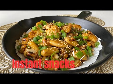 Chinese Style Water Chestnuts Snacks Recipe | Quick and Easy Water Chestnut Snack Recipe