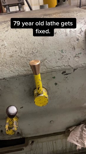 79 Year Old Lathe Restoration Process