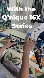 Hey Quilt Lover! Ever wished your quilting process was as precise as your creativity? Say hello to the Q'nique 16X – the long arm machine that will redefine your quilting experience. This gem comes with 16" of throat space, giving you ample room for any quilt size. No more tussling with fabric, just freedom to quilt: ✔️ Regulated stitching with four modes for consistent stitches ✔️ A 2.4" touchscreen display for easy access and control ✔️ An innovative edge warning system to keep your stitches p