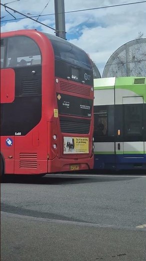 🔴 Exploring London Red Double-Decker Bus 🚍 Trams | London Sunny Day ☀️Walking Tour