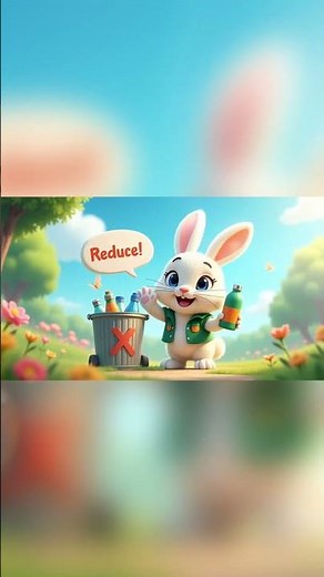 Reduce Reuse Recycle Song for Kids ♻️ | Learn the 3Rs with Bunny, Koala & Friends | Earth Day