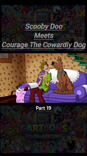 Scooby Doo Meets Courage The Cowardly Dog #part19 #cartoon #scoobydoo #couragethecowardlydog #90scartoons