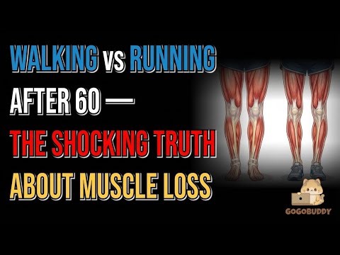 Walking vs Running After 60 — The Shocking Truth About Muscle Loss