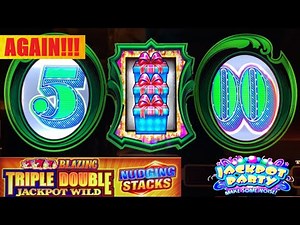 I can't stop winning money on CASH MACHINE slots! NEW 3 Reel Jackpot Party slot!