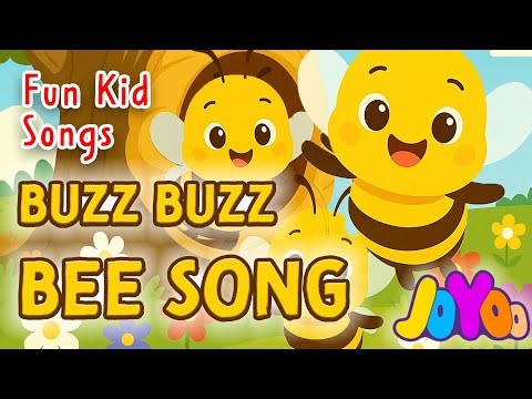 Buzz Buzz Bee Song | Nursery Rhymes for Kids | Educational Songs for Toddlers