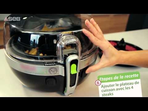 SEB Actifry 2 en 1 - Recette steak frites