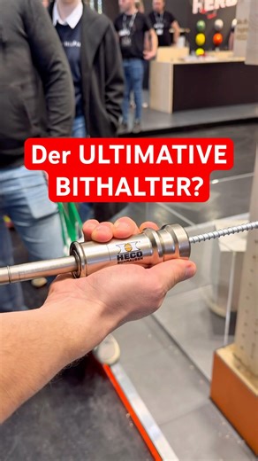 🔥 Ist das der ULTIMATIVE BIT HALTER? HECO Powerlock im Speed Check! #shorts #diy