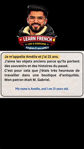 The Boss’s Dark Secret 🔥 Learn French With Story | Level 1 French Listening Practice | French learning Join this channel to get access to perks: / @anglais.France0931 Welcome 🤗 — where emotional storytelling meets powerful language learning. In this immersive French story, a young woman trusts her mentor completely… until one shocking moment reveals a terrifying secret. This story will help you build real comprehension, listening confidence, and natural fluency through emotional narration and 