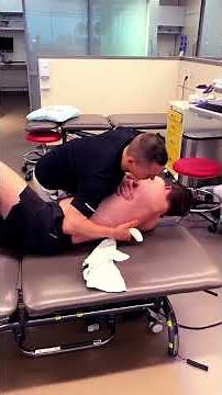 PRONE THORACIC SPINE (T4-9) HVLAT MANIPULATION