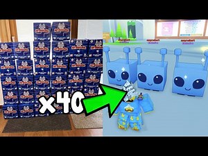 I Unboxed 40 Tech Plush And This Happened! - Pet Simulator X Roblox