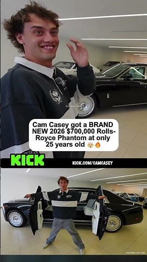 BRAND NEW 2026 $700,000 Rolls-Royce Phantom at 25 years old | Cam Casey