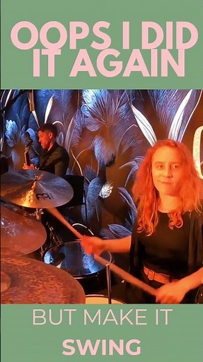 Cruise Ship Drummer POV: When a Pop Anthem Becomes a Swing Masterclass