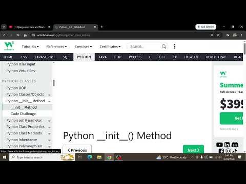 OOP | Class | Objects | Constructor and str method in python