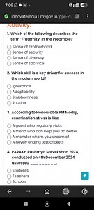 7:09innovateindia1.mygov.in/ppc-20ACIIVILY:Which of the fol... | Filo