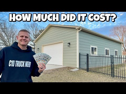 What Did It Cost To Build My 30x40 Shop? Cost Breakdown