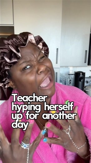 We got this teacher friends! 🤣🍎 Have a great day! 🥳 Like 🩷 + Subscribe🤳🏾 for more fun