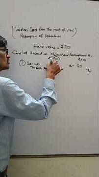 #accounts various cases from the point of redemption of debentures class 12th