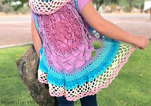 Mandala Crochet Vest Pattern