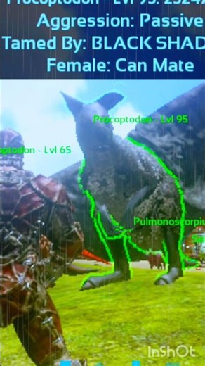 ARK IN RARE CREATURE #ark_survival_evolved #spino #treding_short #4k_status_full_screen