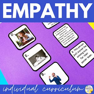 Teaching Empathy Individual Counseling Curriculum - 1:1 Empathy Lessons