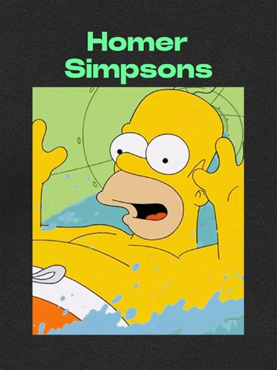 Die Simpsons Familie im Winter-Wasserpark Erlebnis