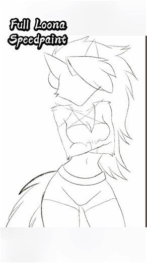 Full Loona Speedpaint: Sketch to Final ✨ | Procreate #art #helluvaboss #loona