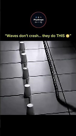 sigma science🔬| When waves meet, magic happens 😳| #science #physics #experiment